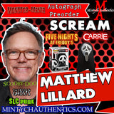 MATTHEW LILLARD Monster-Mania 69 Autograph Preorder - PHOTO FROM MA