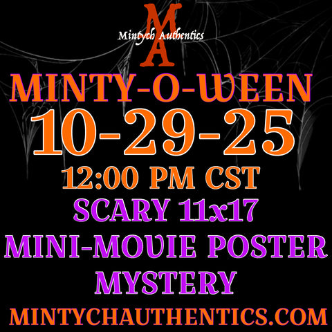 Minty 11x17 Scary Scary Scary Mystery!