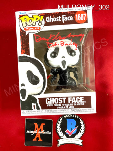 MULRONEY_302 - Ghost Face 1607 Ghost Face Funko Pop! Autographed By Dermot Mulroney