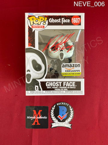 NEVE_006 - Ghost Face 1607 Amazon Exclusive Funko Pop! Autographed By Neve Campbell