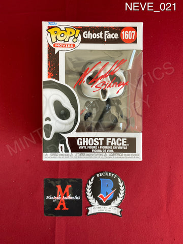 NEVE_021 - Ghost Face 1607 Funko Pop! Autographed By Neve Campbell