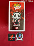 NEVE_022 - Ghost Face 1607 Funko Pop! Autographed By Neve Campbell