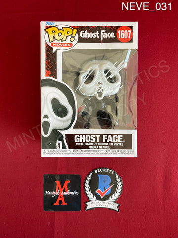 NEVE_031 - Ghost Face 1607 Funko Pop! Autographed By Neve Campbell