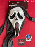 NEVE_112 - Ghost Face Fun World Mask Autographed By Neve Campbell