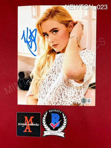 NEWTON_023 - 8x10 Photo Autographed By Kathryn Newton