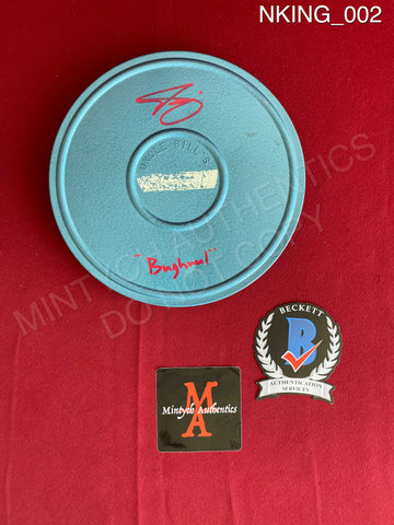 NKING_002 - Vintage 7 Inch "Sinister" Film Canister Autographed By Nick King