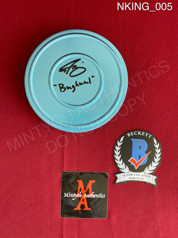 NKING_005 - Vintage 5 Inch "Sinister" Film Canister Autographed By Nick King