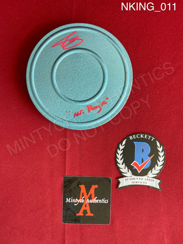 NKING_011 - Vintage 5 Inch "Sinister" Film Canister Autographed By Nick King