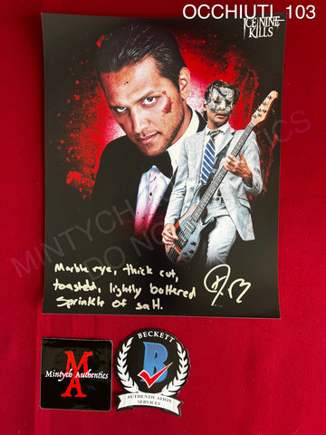 OCCHIUTI_103 - 8x10 Photo Autographed By Joe Occhiuti