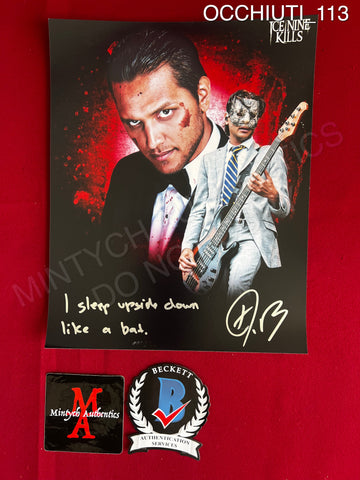 OCCHIUTI_113 - 8x10 Photo Autographed By Joe Occhiuti