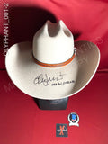 OLYPHANT_001 - Justified Stetson Cowboy Hat Autographed By Timothy Olyphant