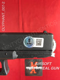 OLYPHANT_007 - GLOCK 17 Justified Airsoft Autographed By Timothy Olyphant
