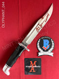 OLYPHANT_044 - Buck 120 Knife Autographed By Timothy Olyphant