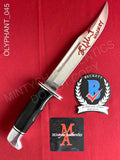 OLYPHANT_045 - Buck 120 Knife Autographed By Timothy Olyphant
