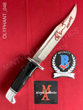 OLYPHANT_046 - Buck 120 Knife Autographed By Timothy Olyphant