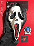 OLYPHANT_071 - Ghost Face Fun World Mask Autographed By Timothy Olyphant