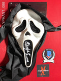 OLYPHANT_088 - Ghost Face Fun World Mask Autographed By Timothy Olyphant