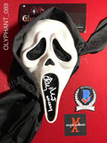 OLYPHANT_089 - Ghost Face Fun World Mask Autographed By Timothy Olyphant