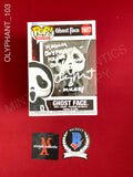 OLYPHANT_103 - Ghost Face 1607 Ghost Face Funko Pop! Autographed By Timothy Olyphant