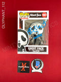 OLYPHANT_112 - Ghost Face 1607 Ghost Face Funko Pop! Autographed By Timothy Olyphant