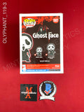 OLYPHANT_119 - Ghost Face 1607 Ghost Face Funko Pop! Autographed By Timothy Olyphant