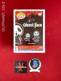 OLYPHANT_125 - Ghost Face 1607 Ghost Face Funko Pop! Autographed By Timothy Olyphant