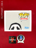OLYPHANT_126 - Ghost Face 1607 Ghost Face Funko Pop! Autographed By Timothy Olyphant