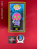 OLYPHANT_128 - Ghost Face 1607 Blacklight Funko Pop! Autographed By Timothy Olyphant
