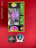 OLYPHANT_129 - Ghost Face 1607 Blacklight Funko Pop! Autographed By Timothy Olyphant