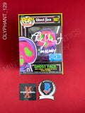 OLYPHANT_129 - Ghost Face 1607 Blacklight Funko Pop! Autographed By Timothy Olyphant