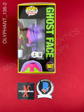 OLYPHANT_136 - Ghost Face 1607 Blacklight Funko Pop! Autographed By Timothy Olyphant