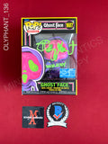 OLYPHANT_136 - Ghost Face 1607 Blacklight Funko Pop! Autographed By Timothy Olyphant