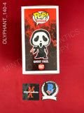 OLYPHANT_140 - Ghost Face 1607 Ghost Face Funko Pop! Autographed By Timothy Olyphant