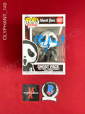 OLYPHANT_140 - Ghost Face 1607 Ghost Face Funko Pop! Autographed By Timothy Olyphant