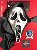 OLYPHANT_169 - Ghost Face Fun World Mask Autographed By Timothy Olyphant