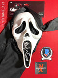 OLYPHANT_171 - Ghost Face Fun World Mask Autographed By Timothy Olyphant