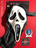OLYPHANT_176 - Ghost Face Fun World Mask Autographed By Timothy Olyphant
