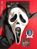 OLYPHANT_186 - Ghost Face Fun World Mask Autographed By Timothy Olyphant