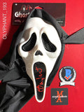 OLYPHANT_193 - Ghost Face Fun World Mask Autographed By Timothy Olyphant