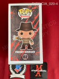 PATRICIA_020 - A Nightmare On Elm 02 Freddy Frueger Funko Pop! Autographed By Patricia Arquette
