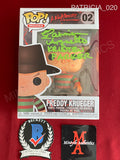 PATRICIA_020 - A Nightmare On Elm 02 Freddy Frueger Funko Pop! Autographed By Patricia Arquette