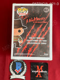 PATRICIA_021 - A Nightmare On Elm 02 Freddy Frueger Funko Pop! Autographed By Patricia Arquette