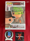 PATRICIA_021 - A Nightmare On Elm 02 Freddy Frueger Funko Pop! Autographed By Patricia Arquette