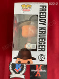 PATRICIA_022 - A Nightmare On Elm 02 Freddy Frueger Funko Pop! Autographed By Patricia Arquette