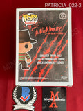 PATRICIA_022 - A Nightmare On Elm 02 Freddy Frueger Funko Pop! Autographed By Patricia Arquette