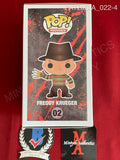 PATRICIA_022 - A Nightmare On Elm 02 Freddy Frueger Funko Pop! Autographed By Patricia Arquette