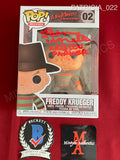 PATRICIA_022 - A Nightmare On Elm 02 Freddy Frueger Funko Pop! Autographed By Patricia Arquette