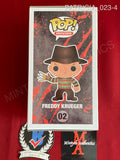 PATRICIA_023 - A Nightmare On Elm 02 Freddy Frueger Funko Pop! Autographed By Patricia Arquette