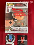 PATRICIA_023 - A Nightmare On Elm 02 Freddy Frueger Funko Pop! Autographed By Patricia Arquette