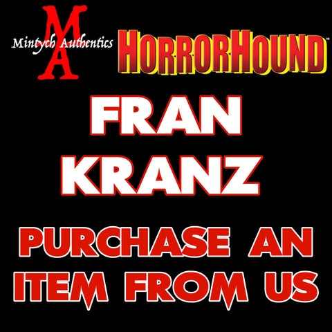 Fran Kranz Autograph Preorder (HorrorHound)